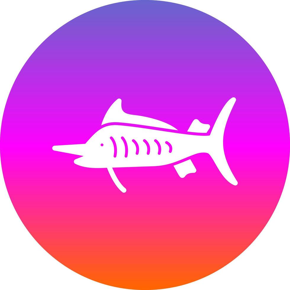 Marlin Vector Icon Design