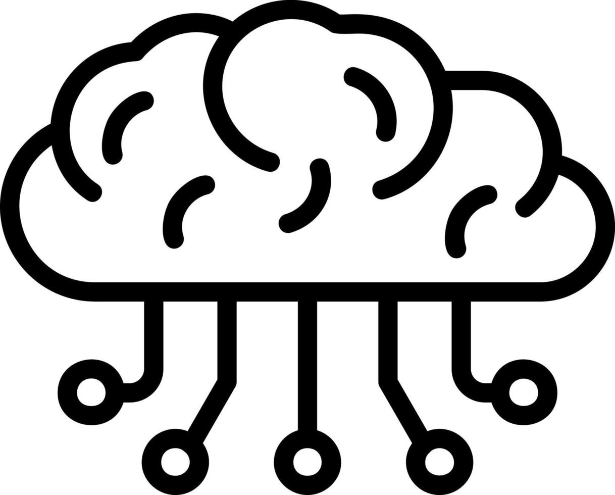 Brain Vector Icon Design