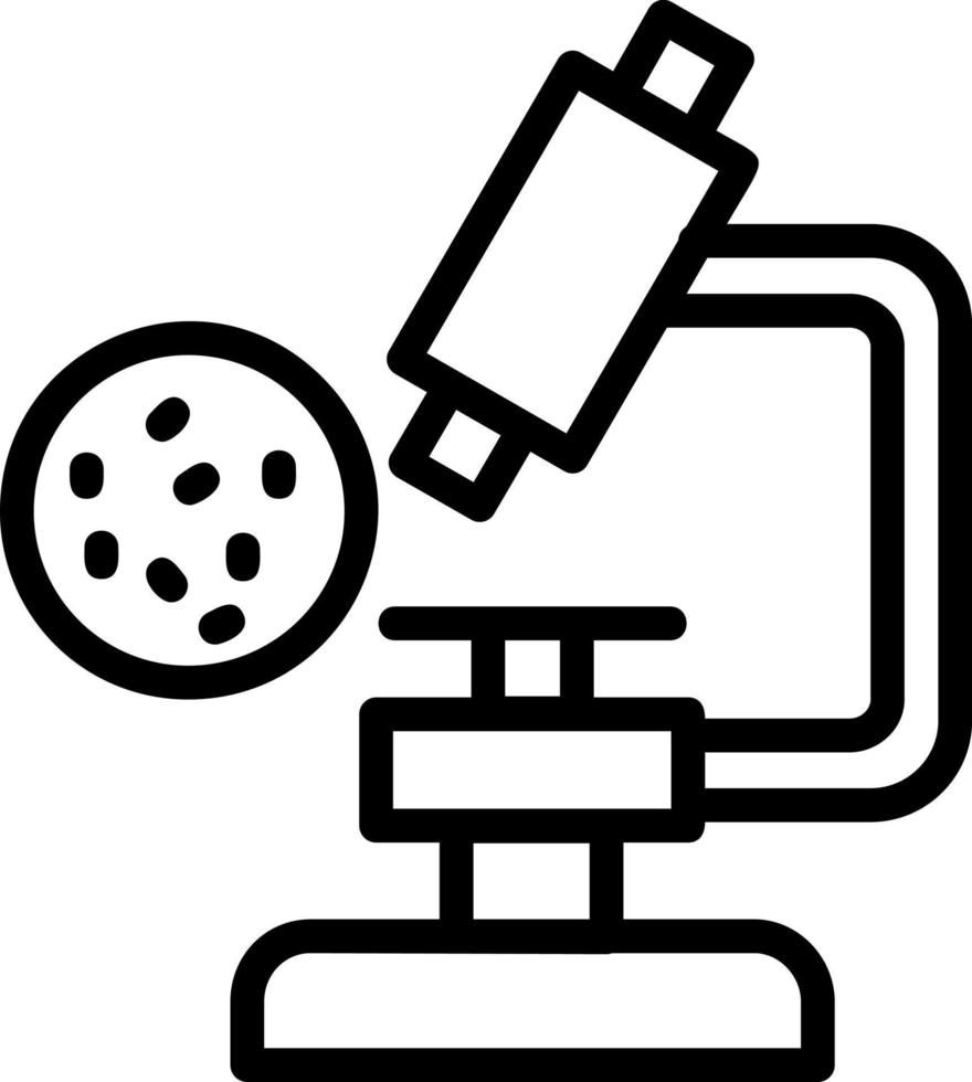 diseño de icono de vector de investigación científica