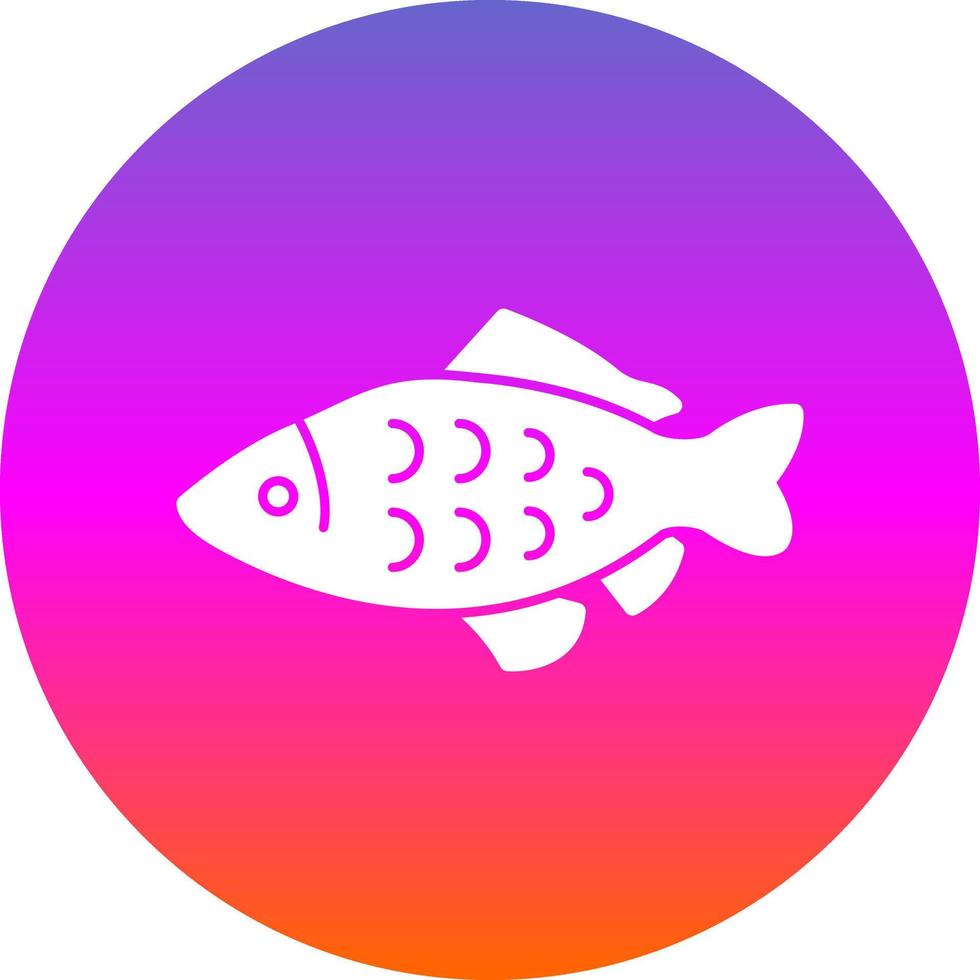 Carp Vector Icon Design