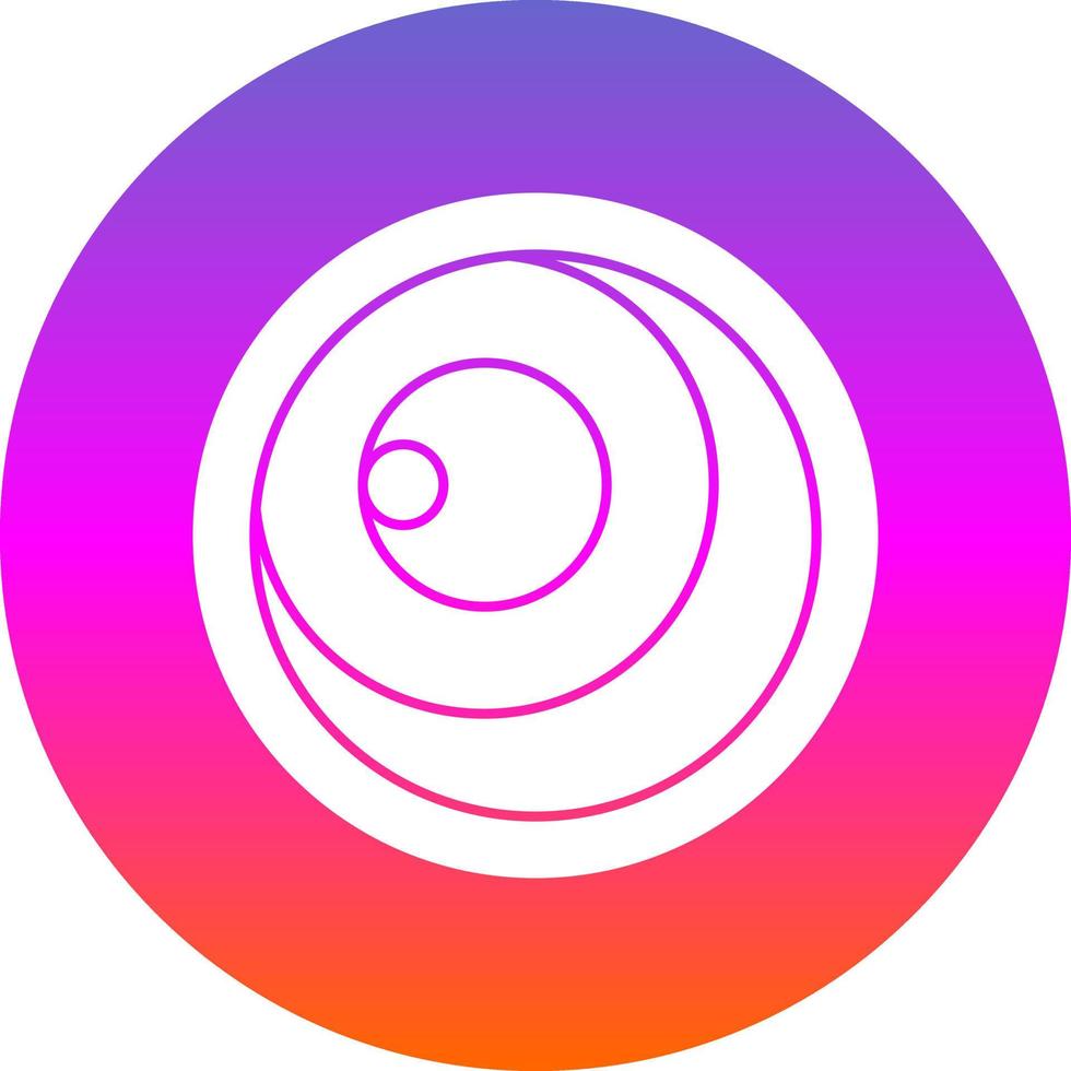 Lens Vector Icon Design