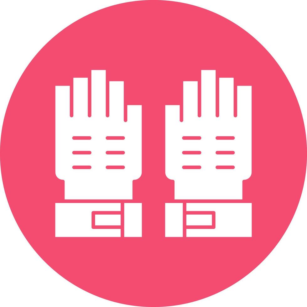 Glove Vector Icon Design