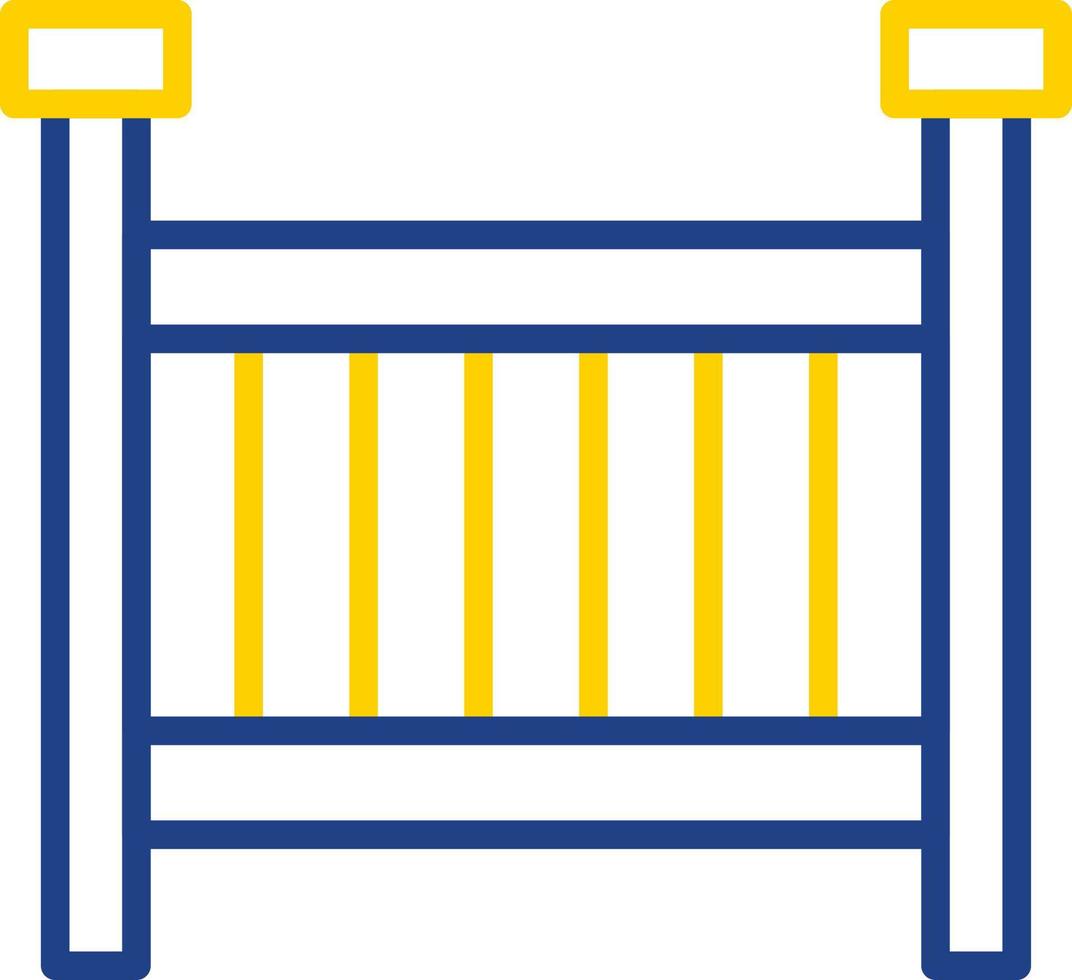 Crib Vector Icon Design