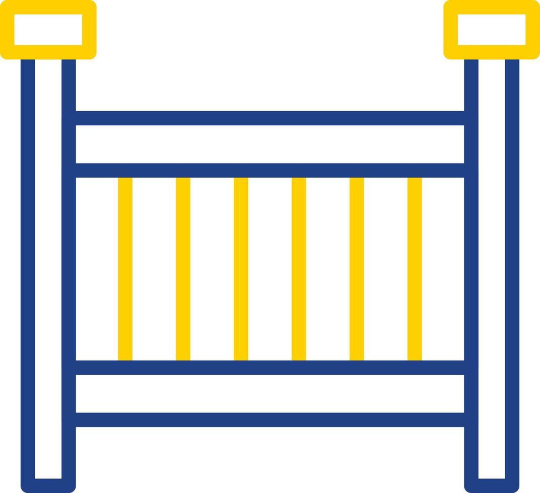 Crib Vector Icon Design