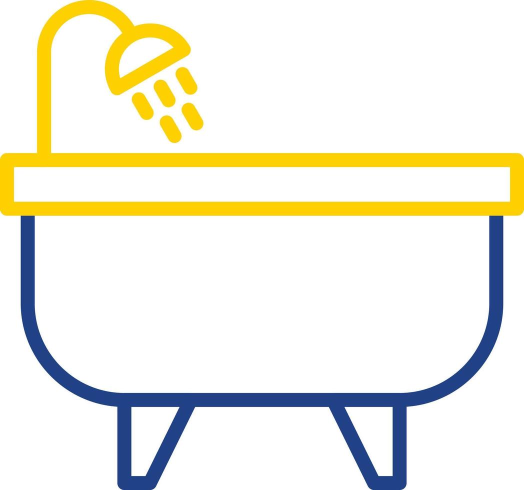 Bathtub Vector Icon Design