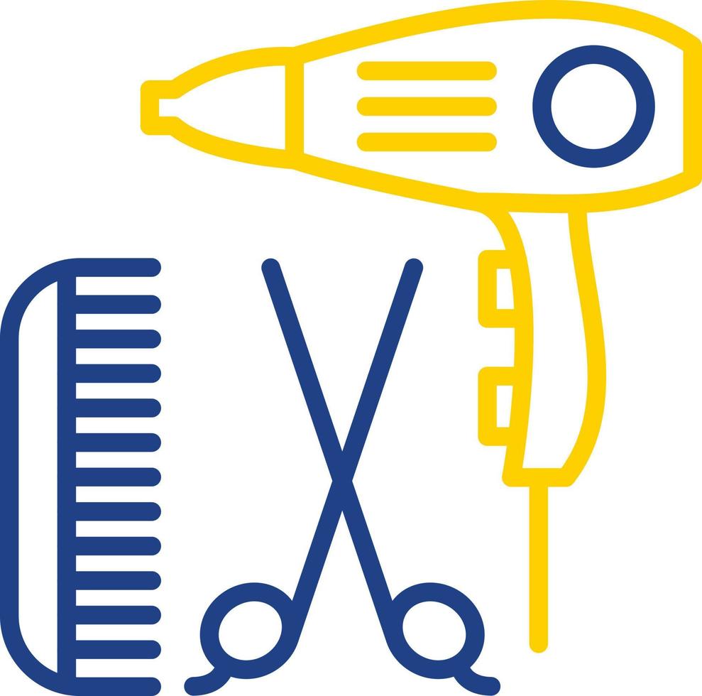 Hairdressing Vector Icon Design