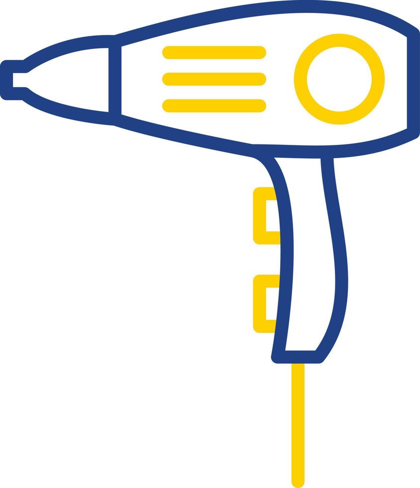 Hairdryer Vector Icon Design