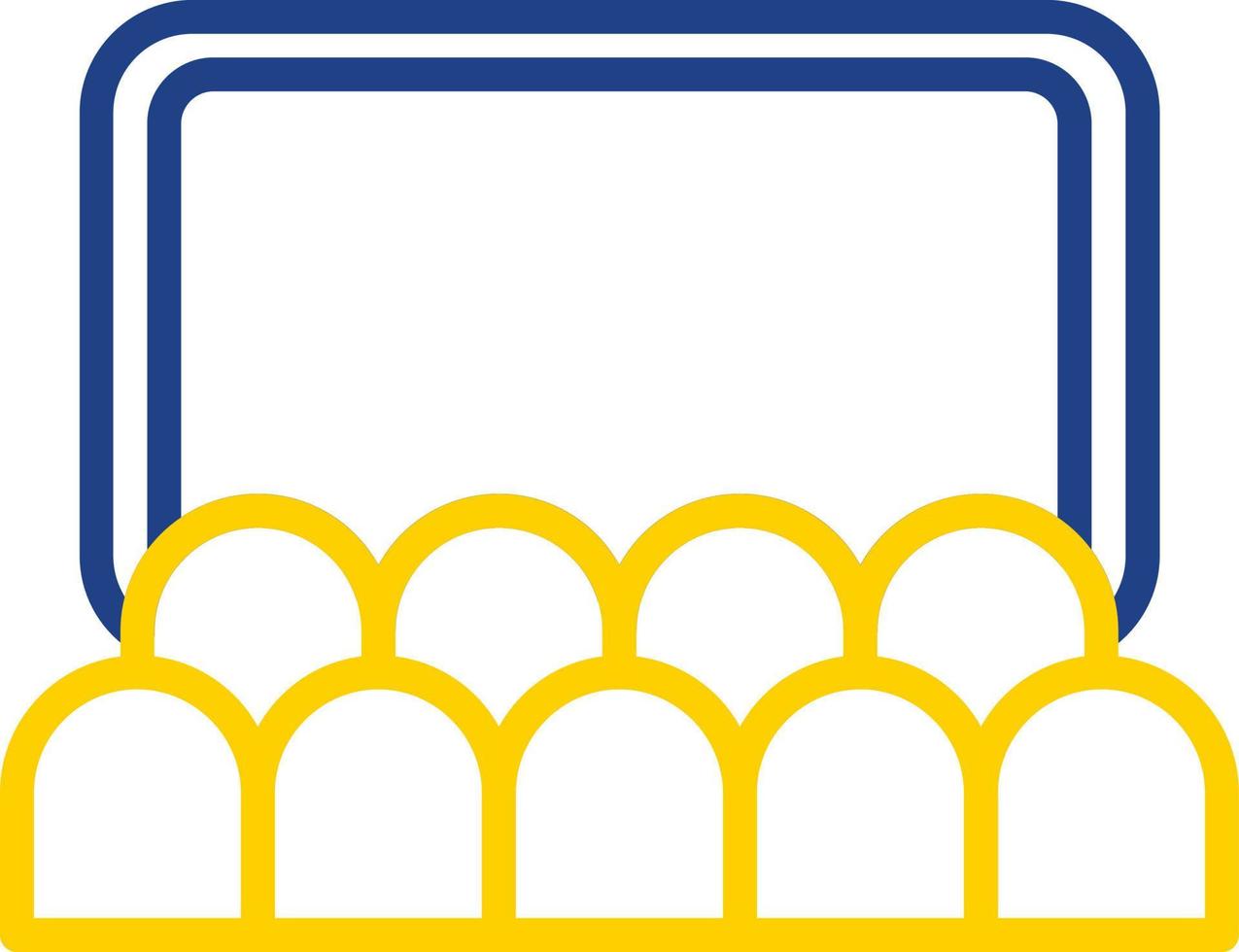 Auditorium Vector Icon Design