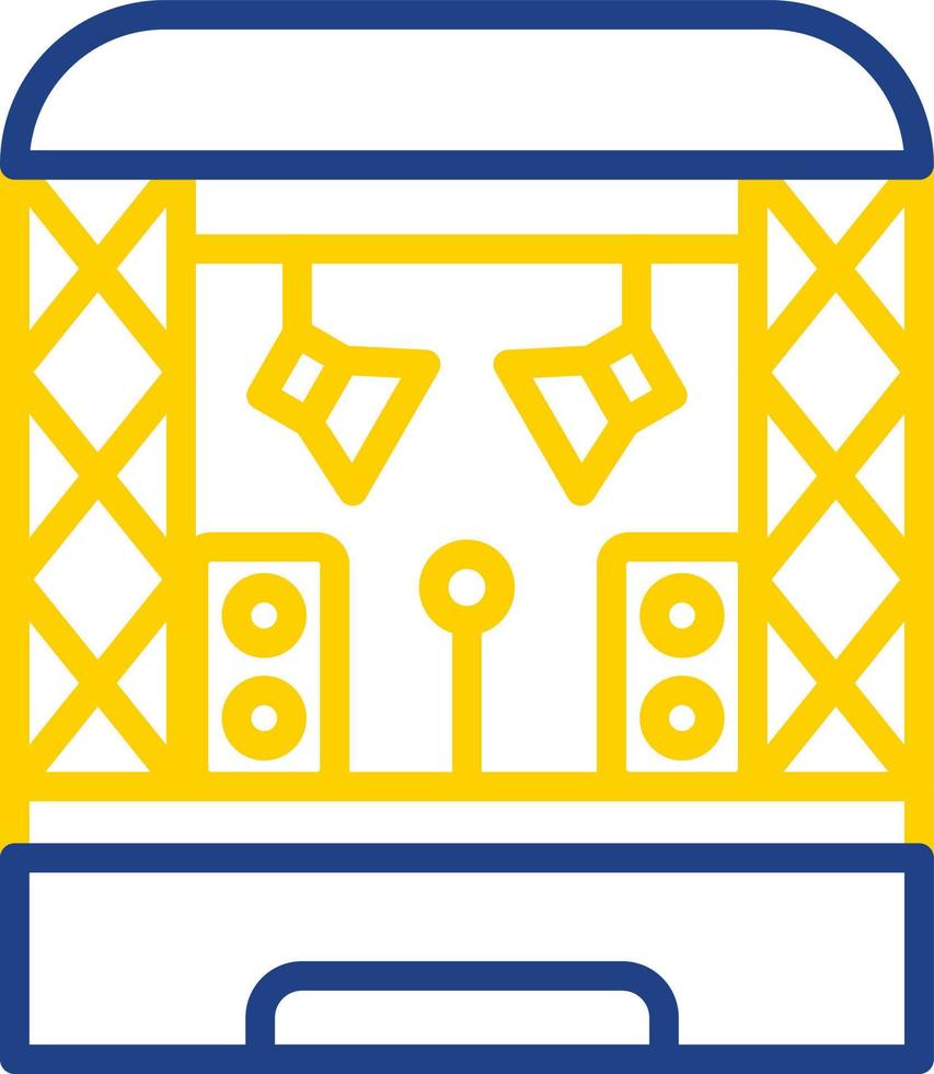 Stage Vector Icon Design