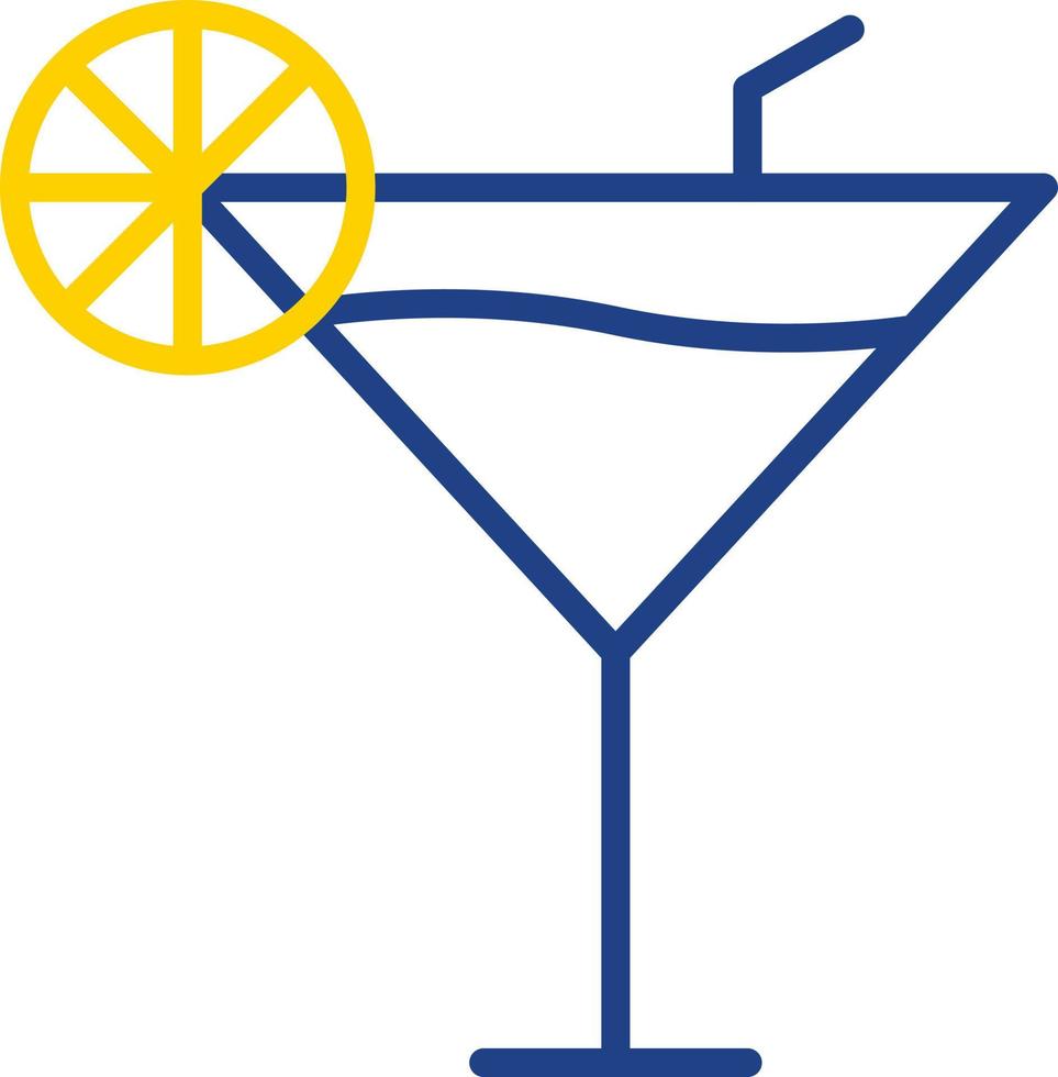 Cocktail Vector Icon Design