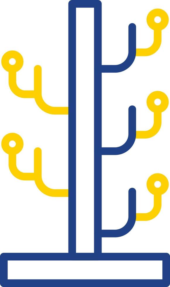 Coat Stand Vector Icon Design