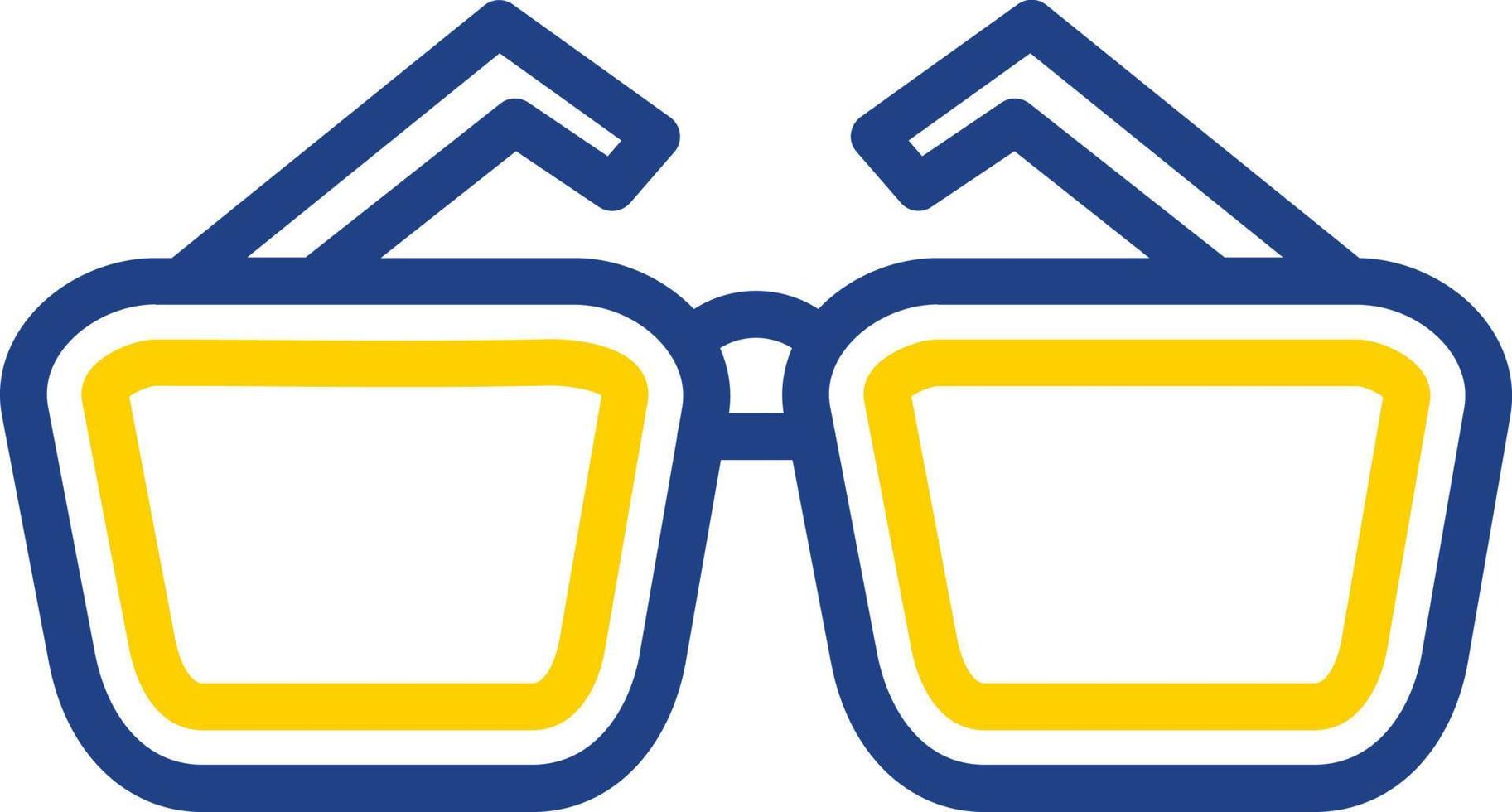 Glasses Vector Icon Design