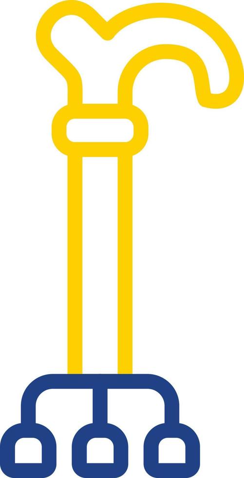 Walking Stick Vector Icon Design