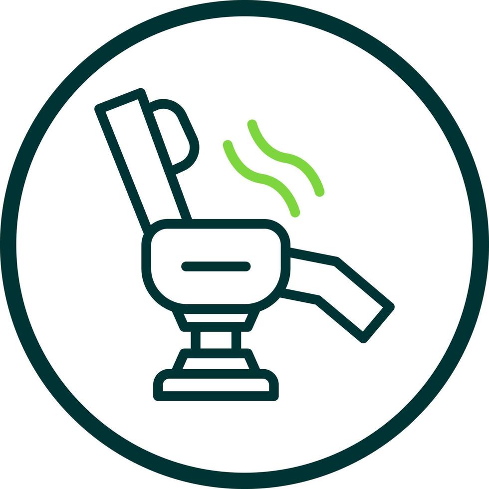 Massage Chair Vector Icon Design