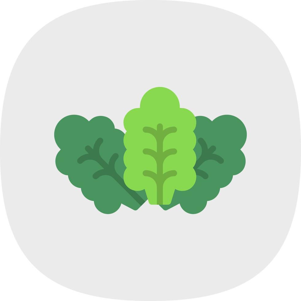 diseño de icono de vector de lechuga