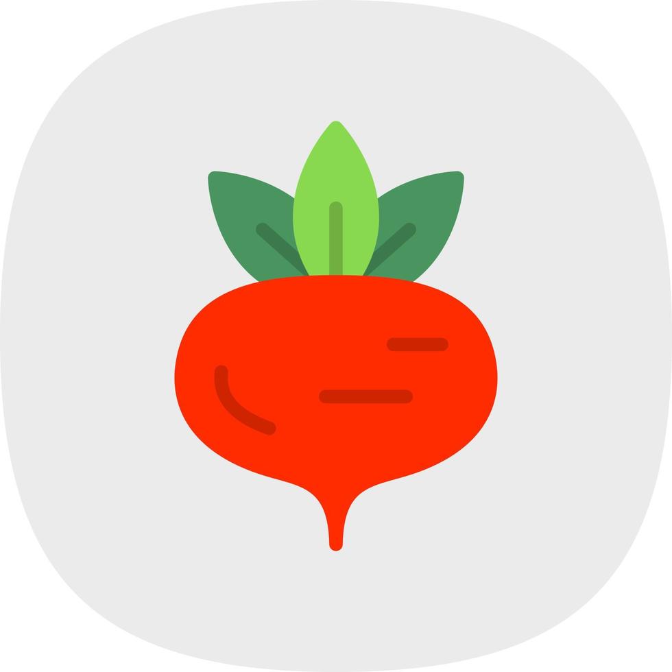 Beet Vector Icon Design