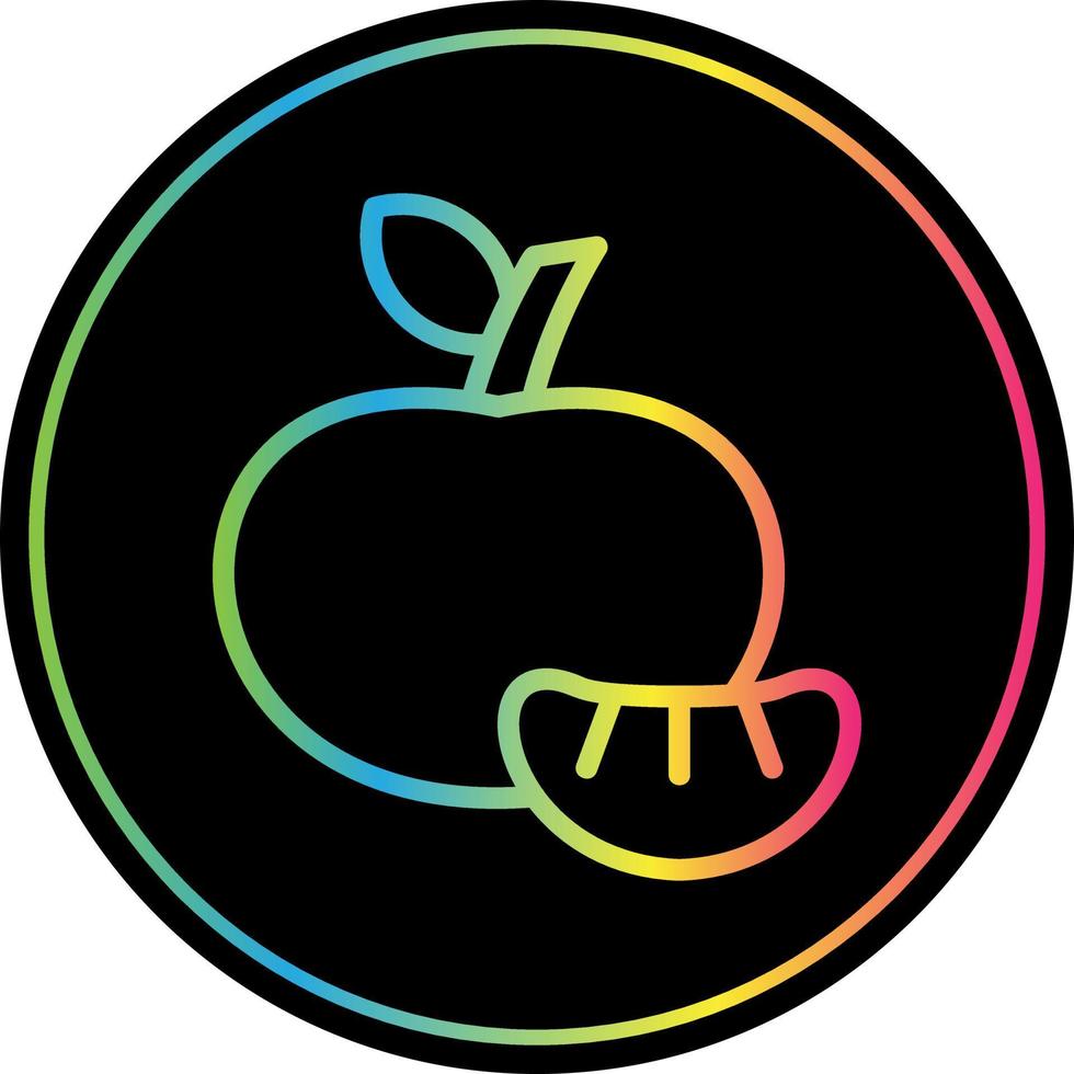 Tangerine Vector Icon Design