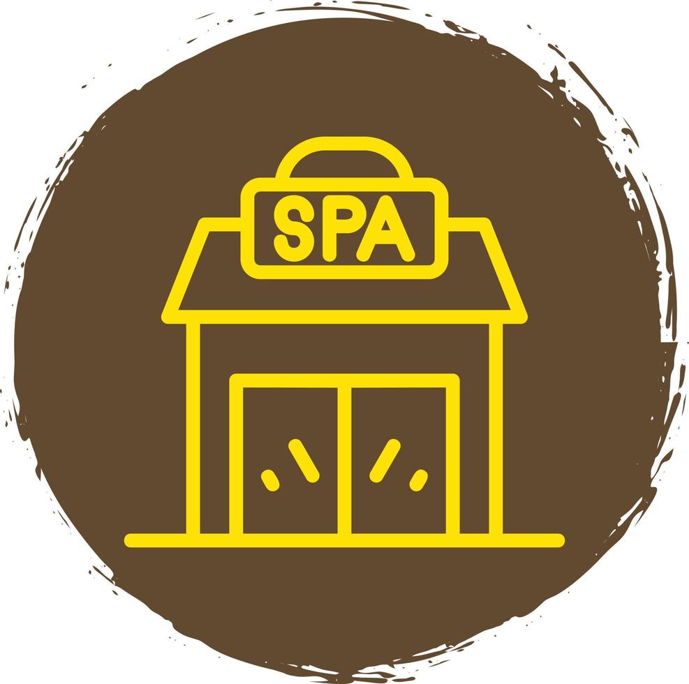 Spa Center Vector Icon Design