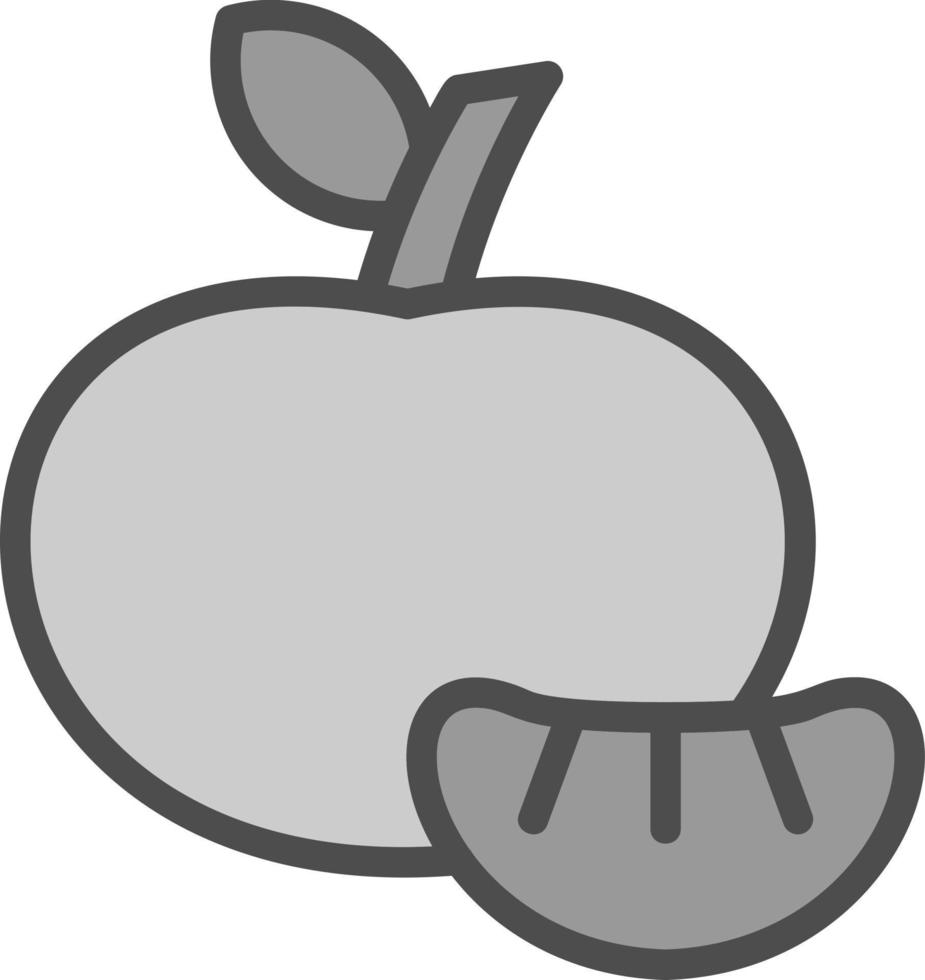 Tangerine Vector Icon Design