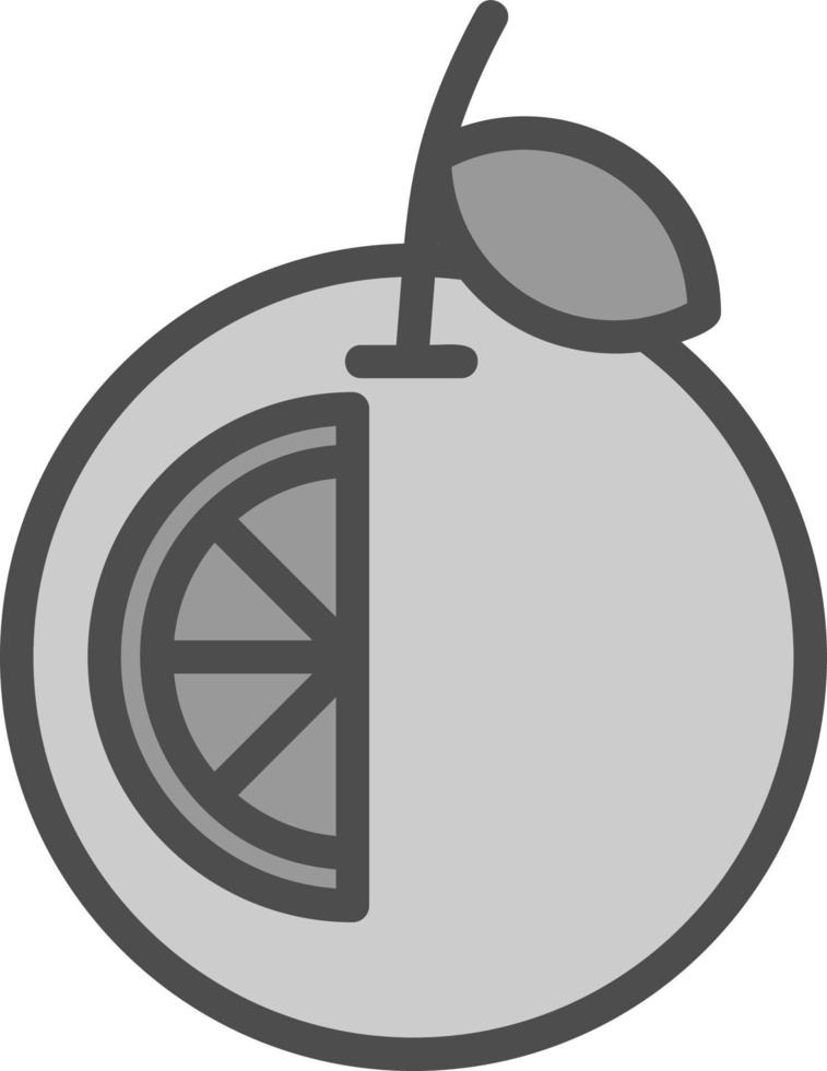 Orange Vector Icon Design