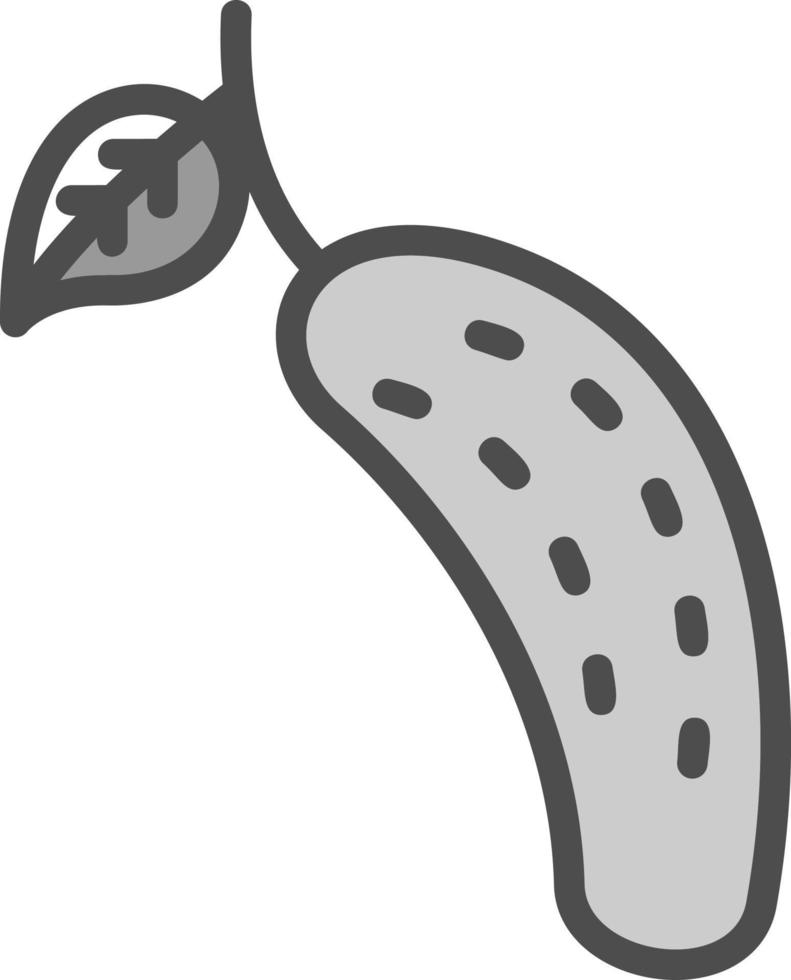 Cucumber Vector Icon Design