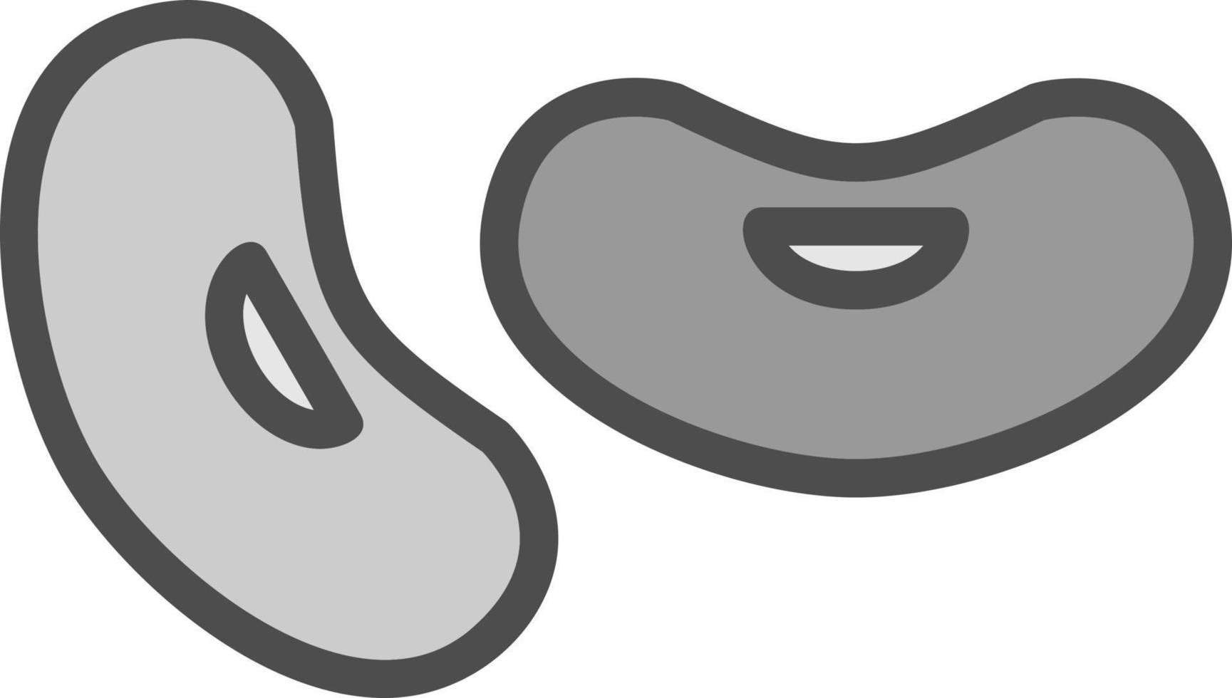 Bean Vector Icon Design