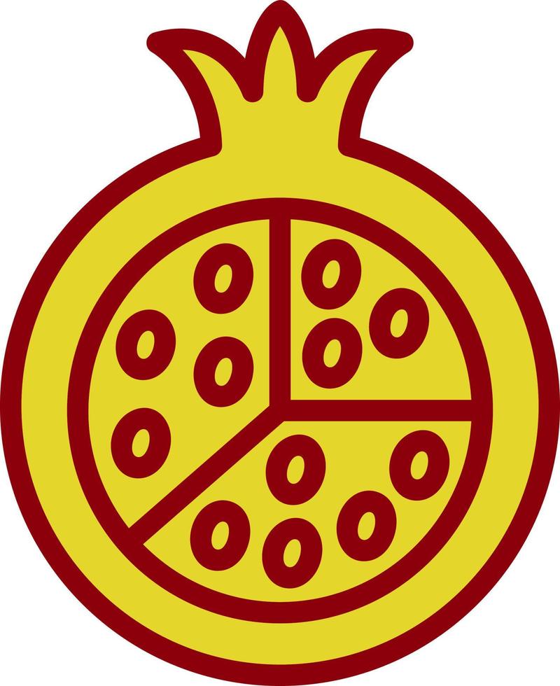 diseño de icono de vector de granada