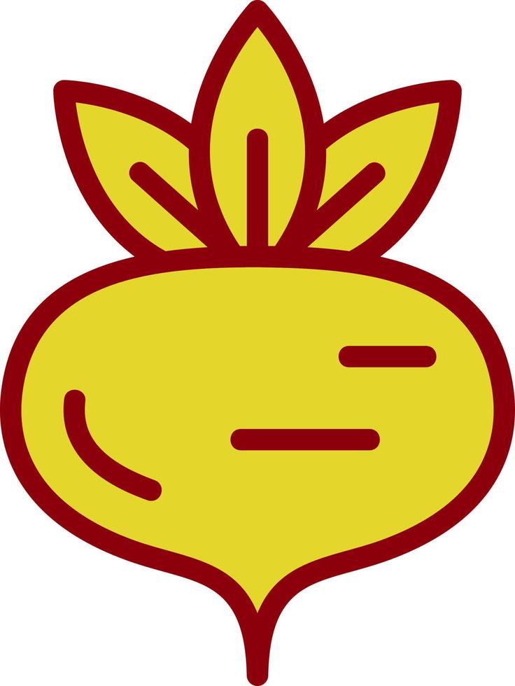 Beet Vector Icon Design