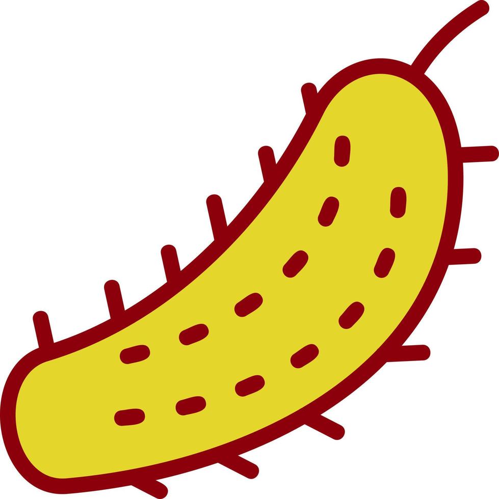 diseño de icono de vector de pepinillo