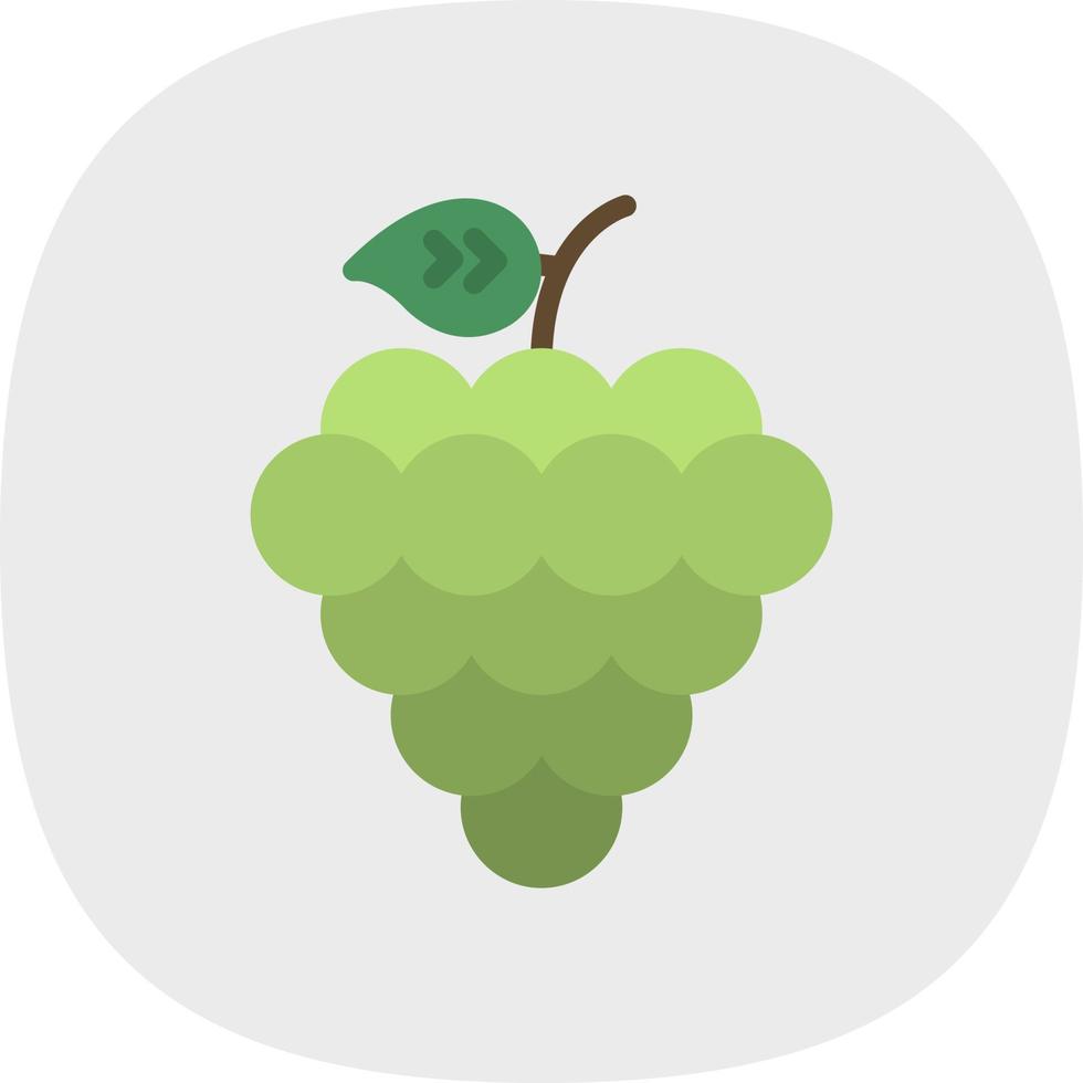 Grapes Vector Icon Design