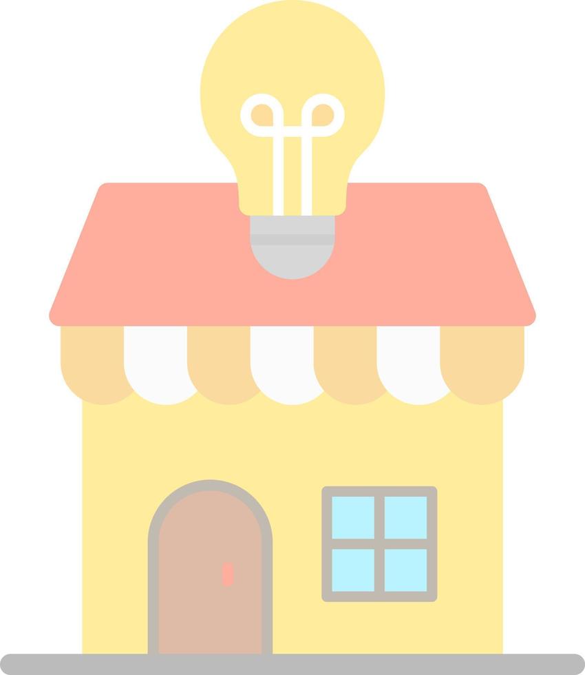 Electronics Shop Vector Icon Design