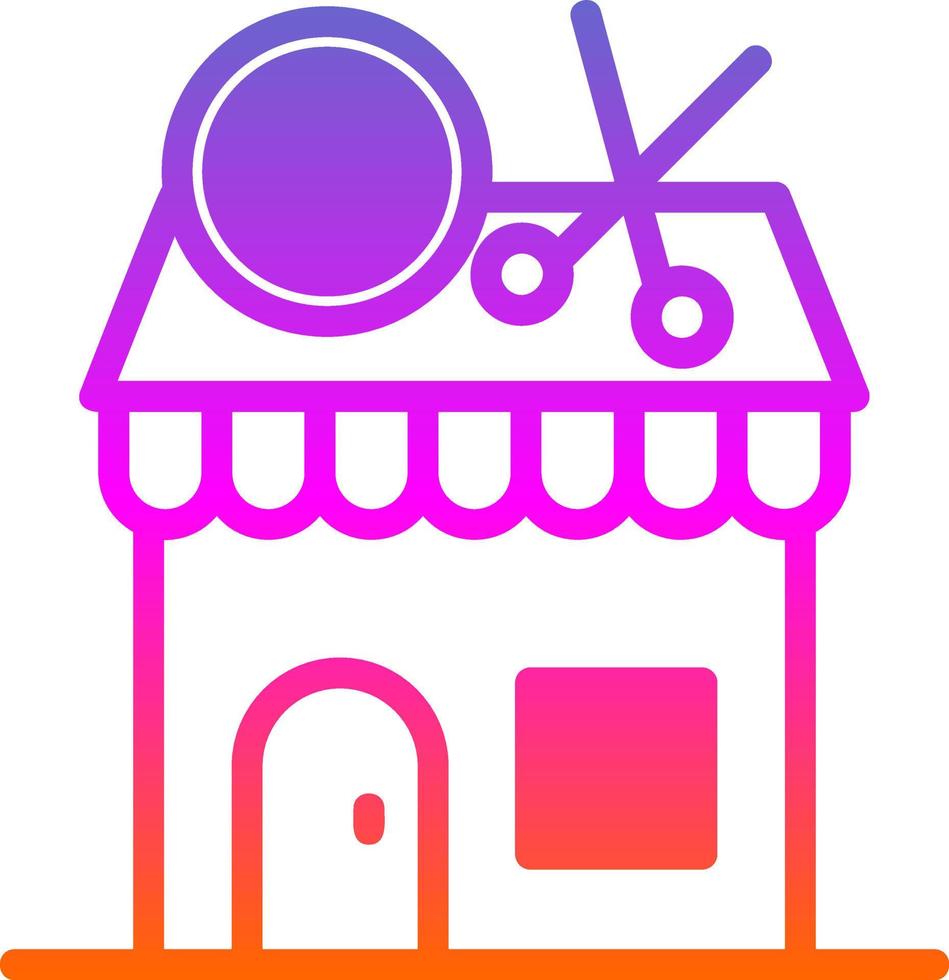 Tailor Shop Vector Icon Design