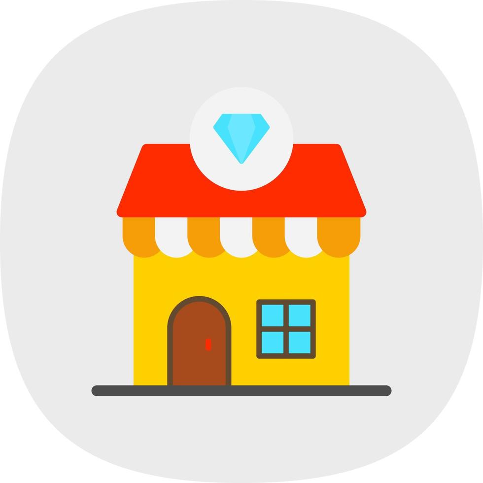 Jewlery Store Vector Icon Design