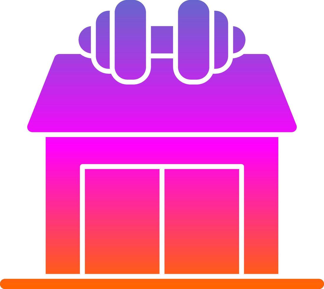 Gym Vector Icon Design