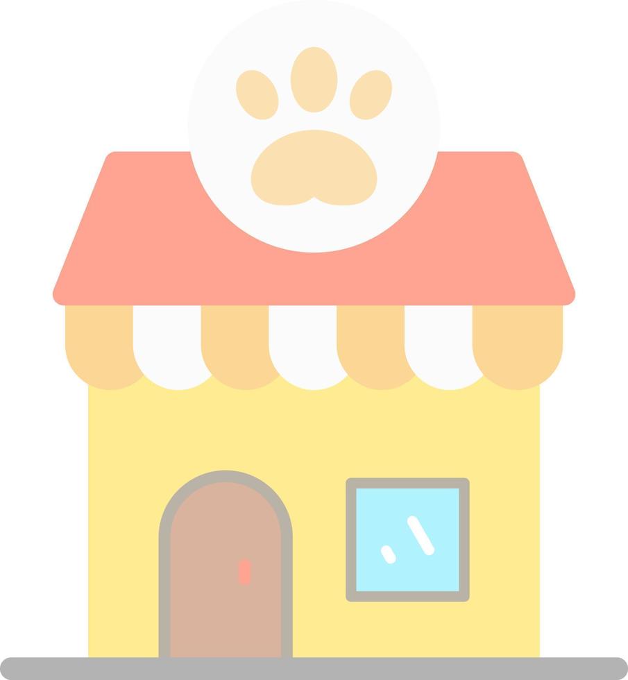 Pet Shop Vector Icon Design