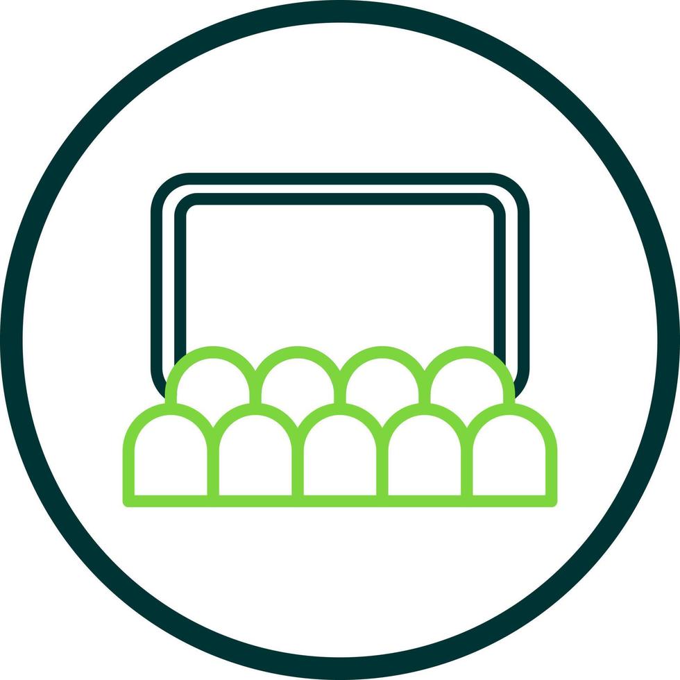 Auditorium Vector Icon Design