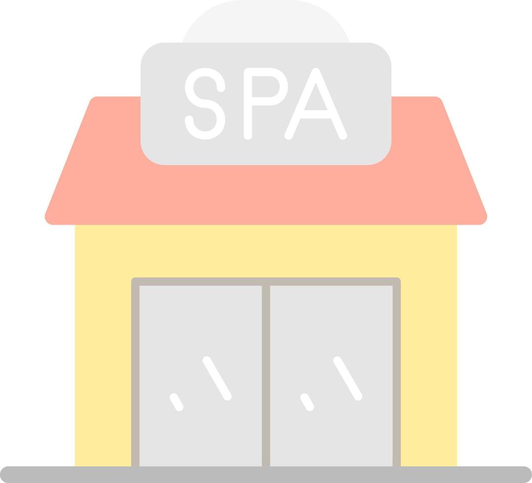Spa Center Vector Icon Design