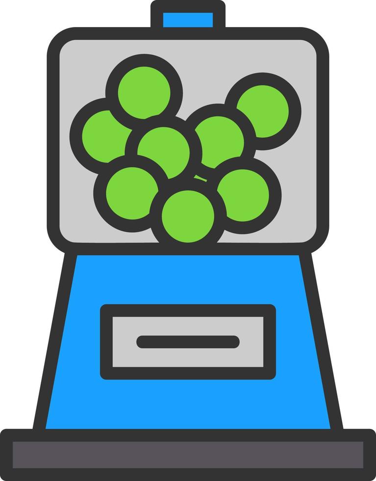 Candy Machine Vector Icon Design