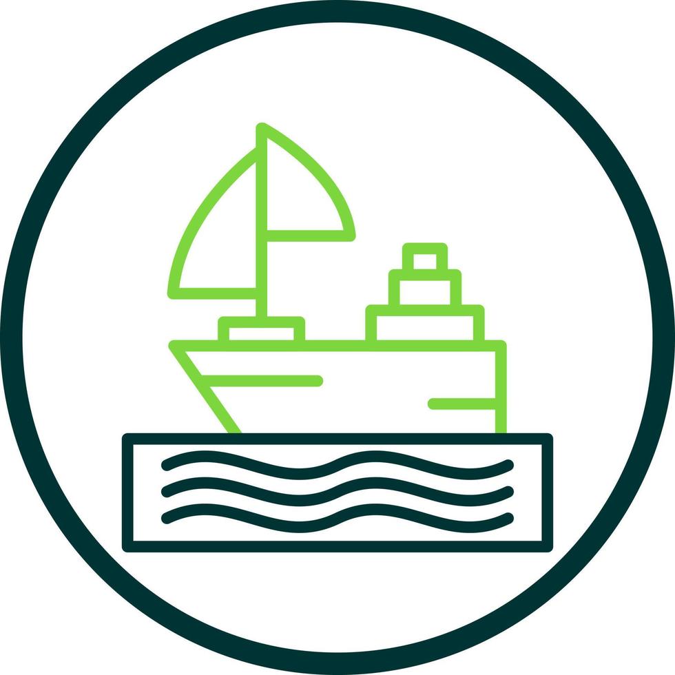 Boat Vector Icon Design