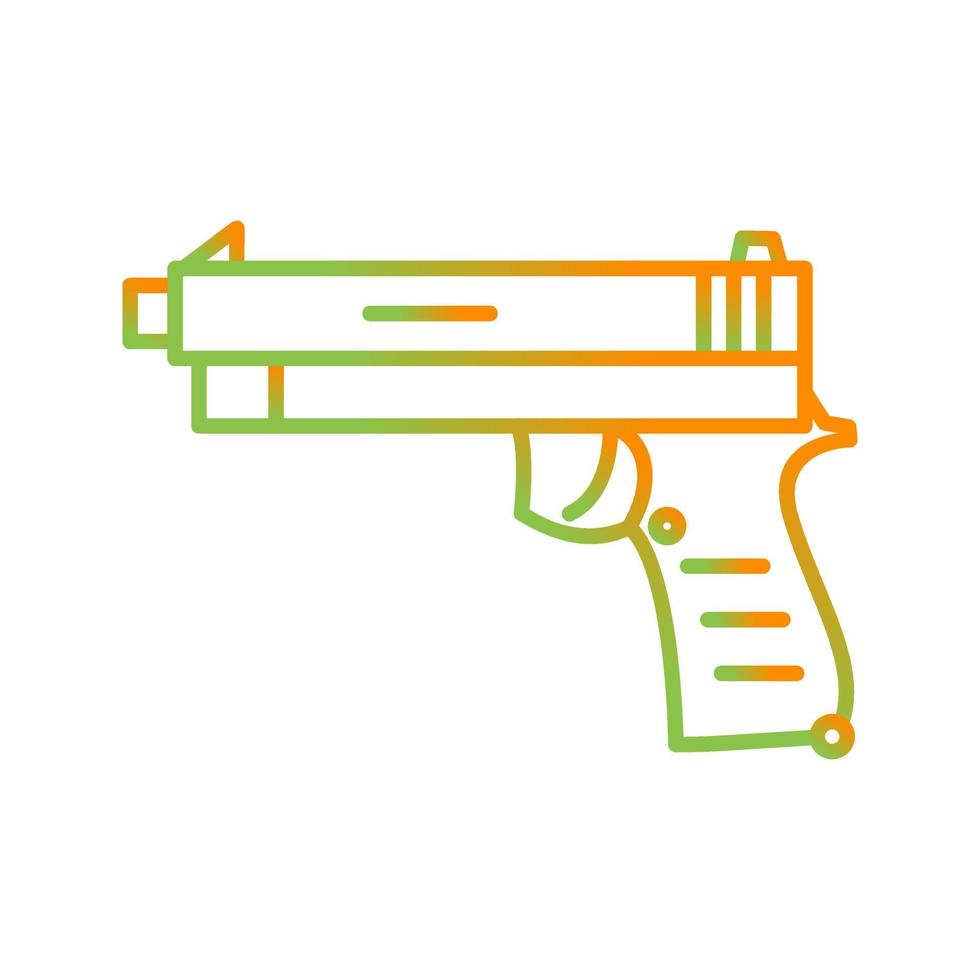 Pistol Vector Icon