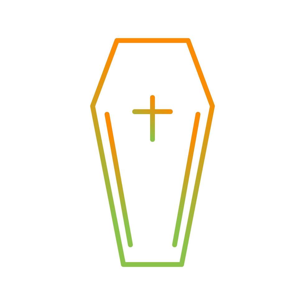 Coffin Vector Icon