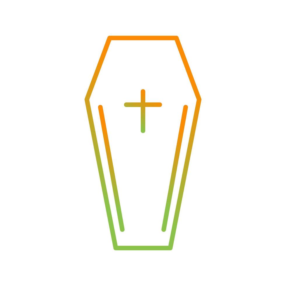 Coffin Vector Icon