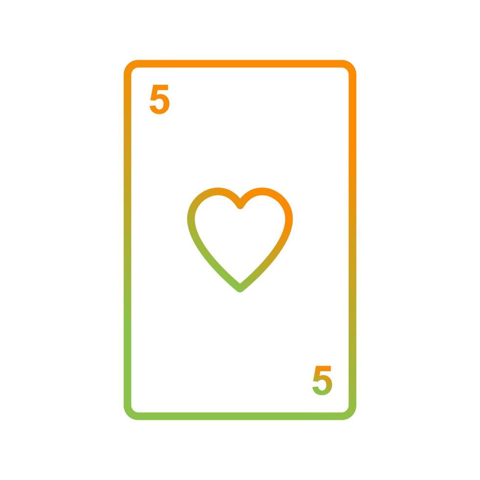 Playing Card Vector Icon