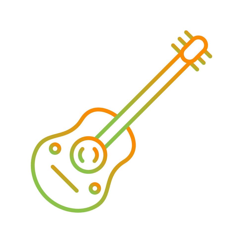 icono de vector de guitarra