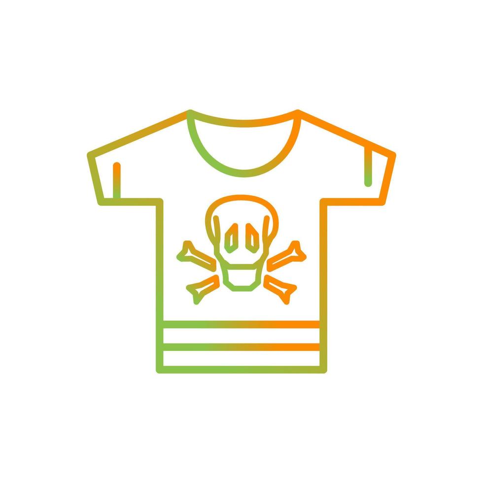 Pirate Shirt Vector Icon