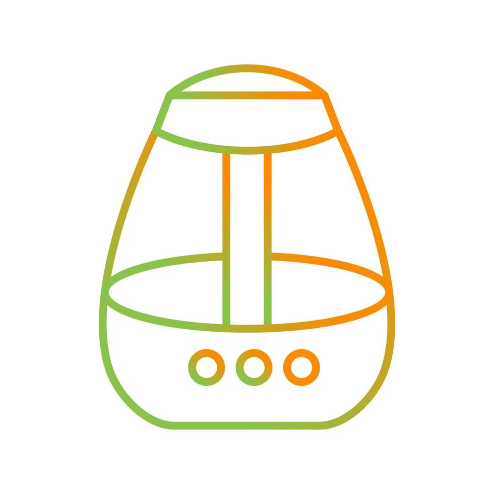 icono de vector de humidificador de aire