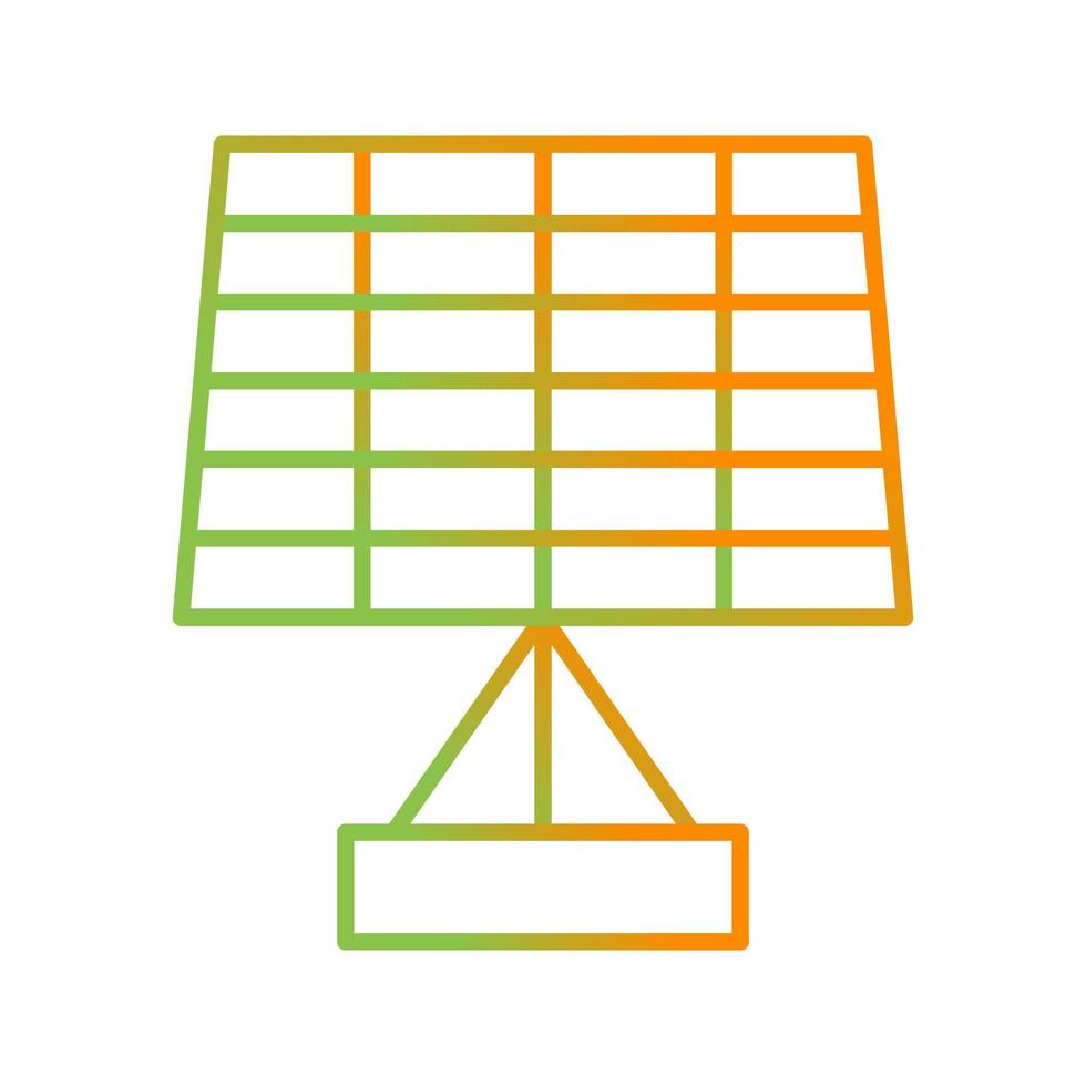 Solar Panel Vector Icon