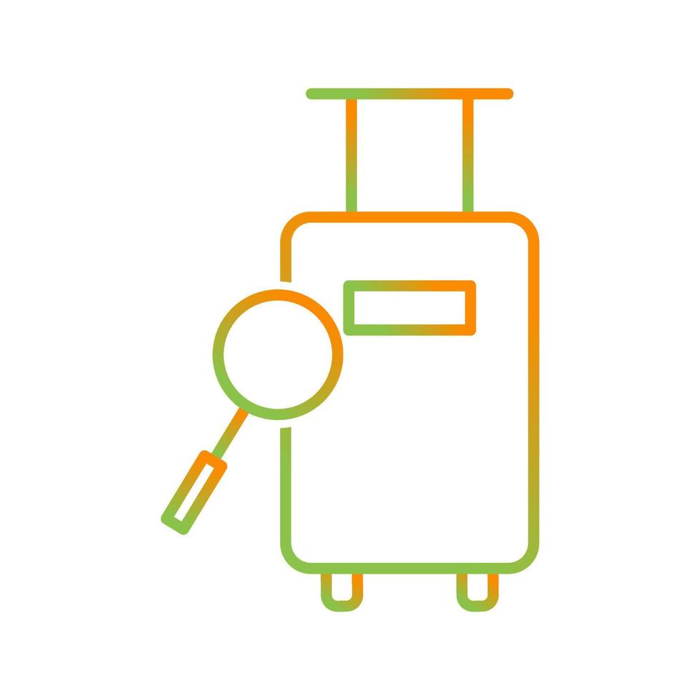 Find Luggage Vector Icon