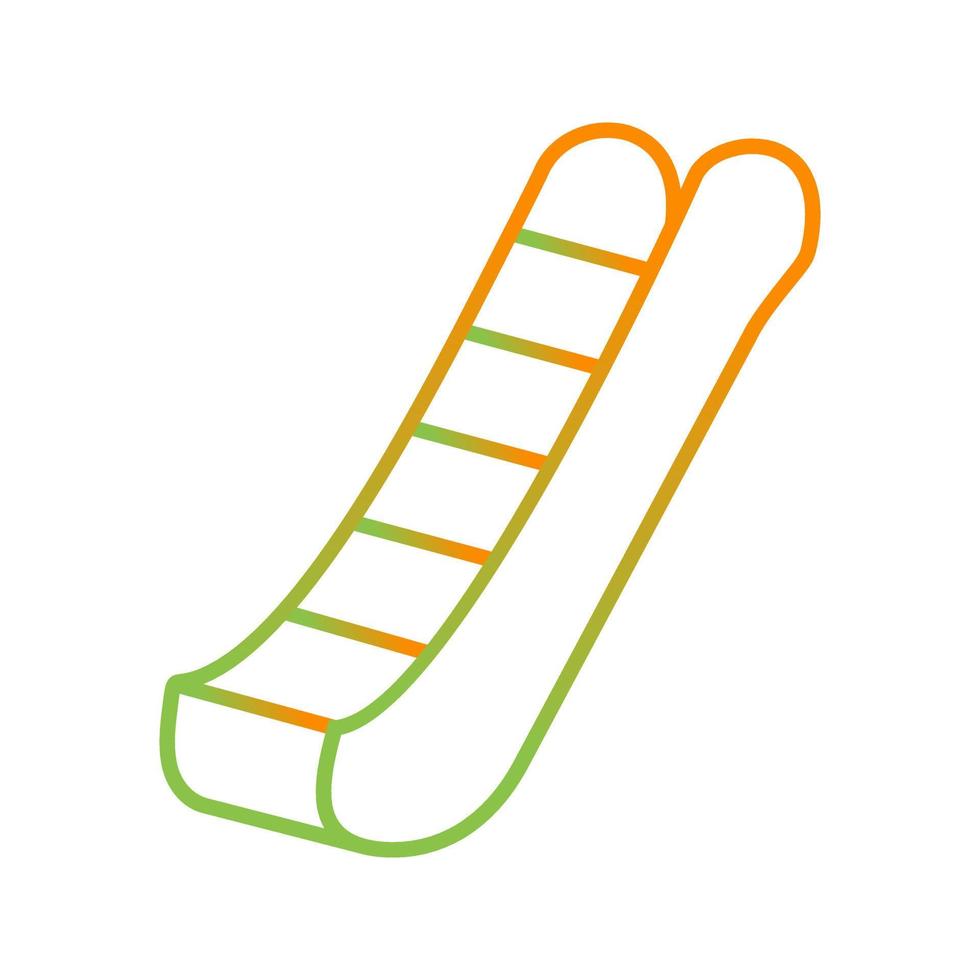 icono de vector de escalera mecánica