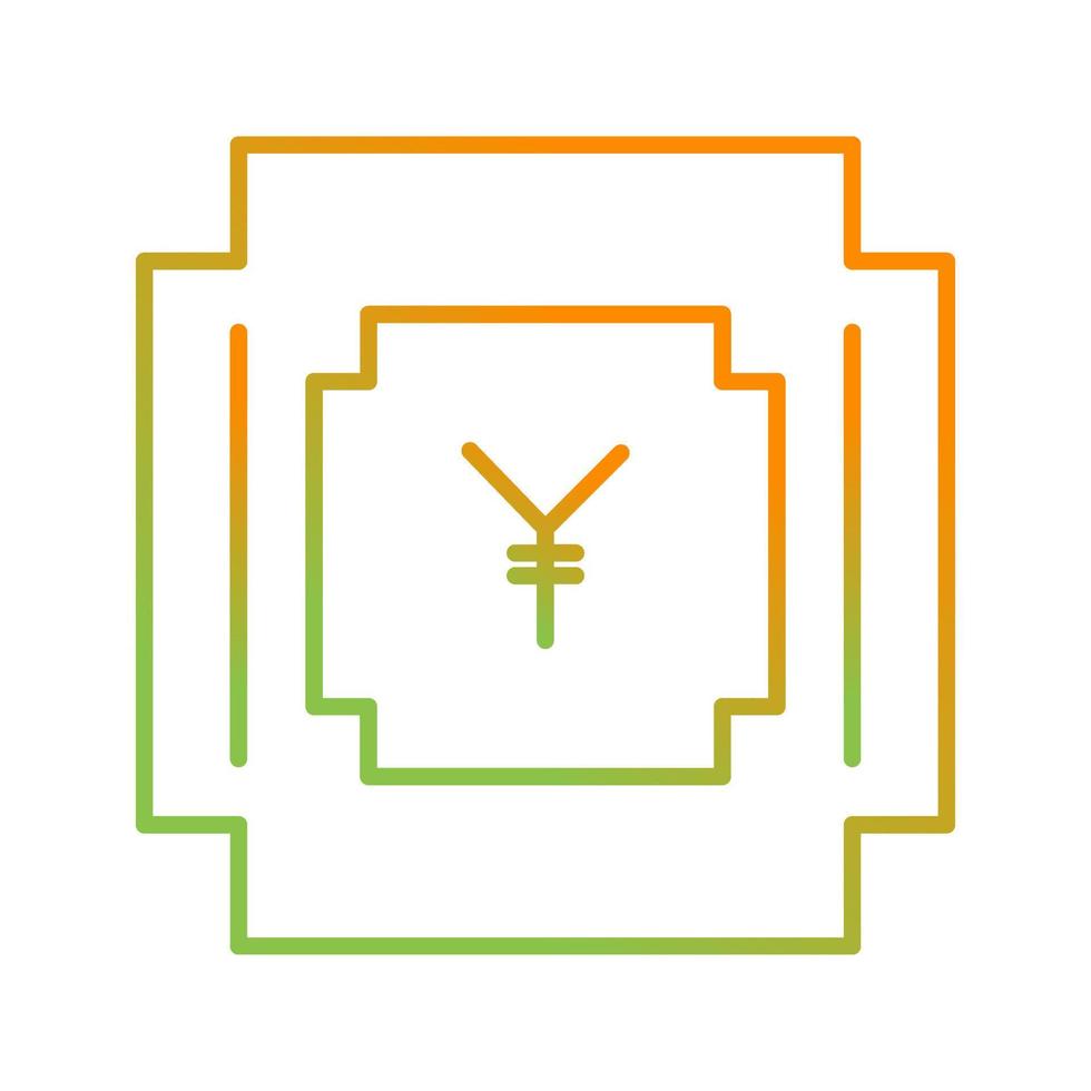 Yen Symbol Vector Icon